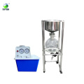 Vacuum Filter Lab With Stainless Steel Buchner Funnel With Glass Reactor Mixing Vessel